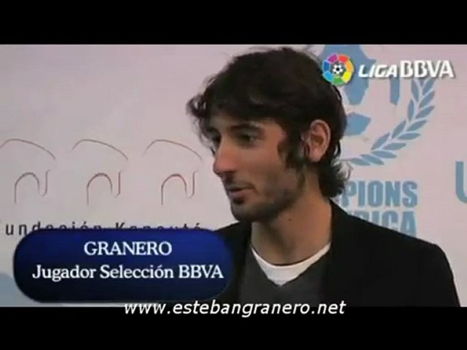 Esteban Granero - despues "Champions For Africa" (22.12.09)
