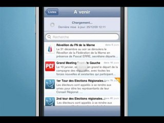 Screencast MaPolitique (application iPhone)