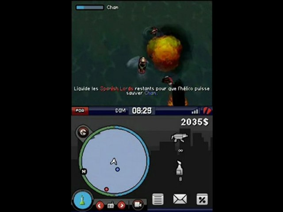 GTA Chinatown Wars - DS - Partie 29 SA-BOAT-AGE
