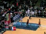 NBA Terrence Williams picks off a pass and takes it to the o