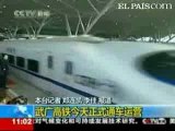 Primer tren chino capaz de alcanzar 350 km/hora