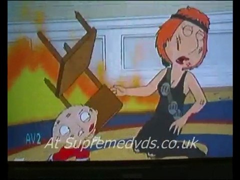 Family Guy Stewie Lois Bug Gun Fight