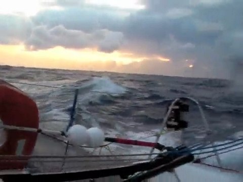 Clip Transat 6.50 Charlie Dalin. Mini Transat