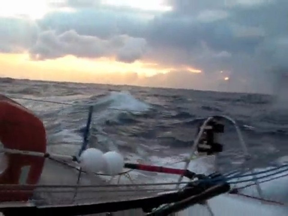 Clip Transat 6.50 Charlie Dalin. Mini Transat