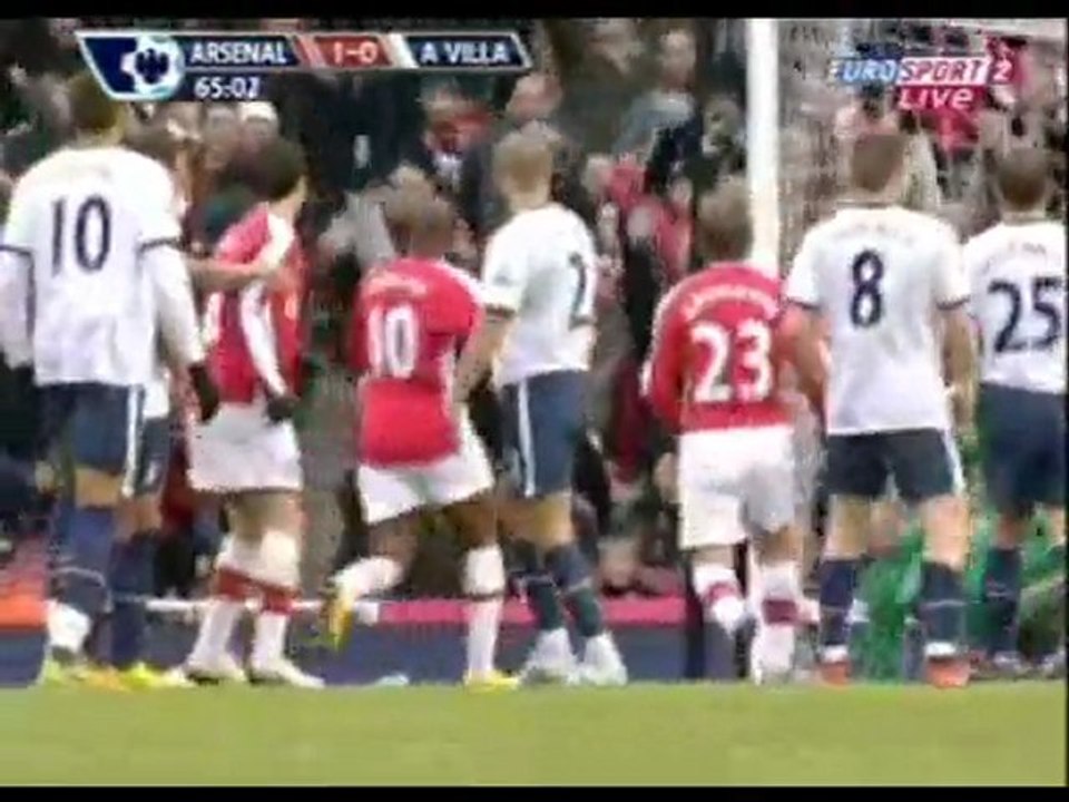 Arsenal 1- 0 Aston villa