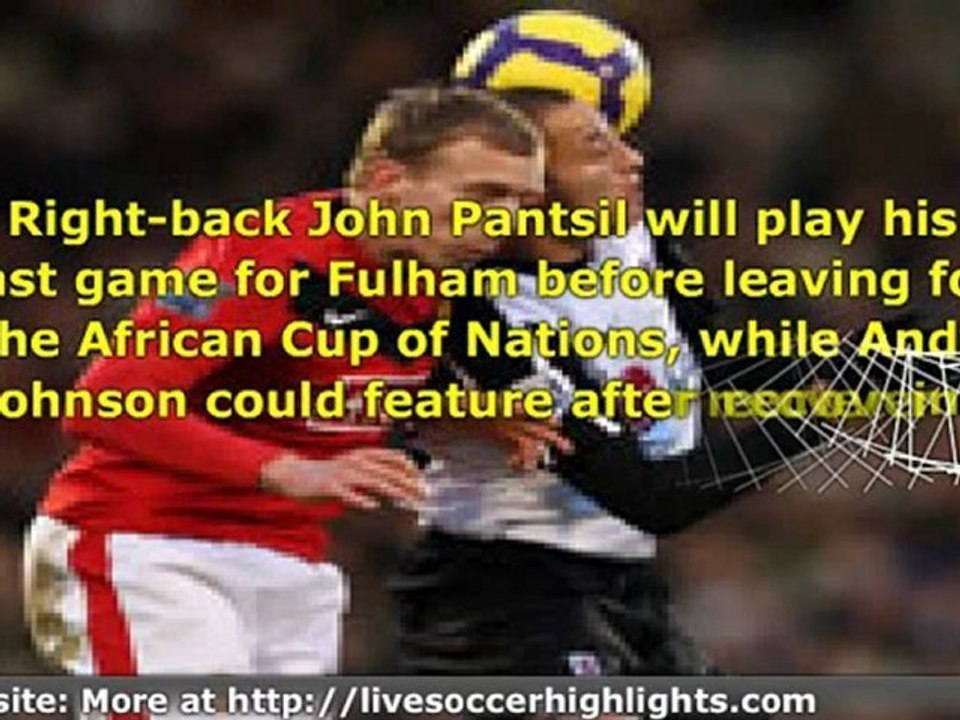 Chelsea vs Fulham 28/12/09