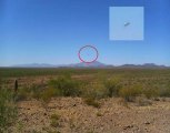 Disc-shaped UFO over Arizone desert - September 2009