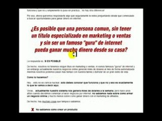 Afiliados Elite, Gratis Ganando Miles de Dolares