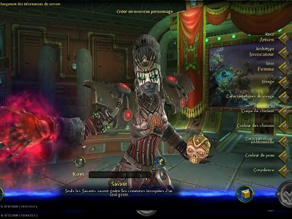 Allods Online : Création de personnage (BETA)