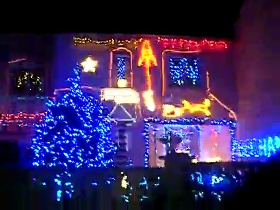 les lumieres de noel sur abeilhan noel 2009