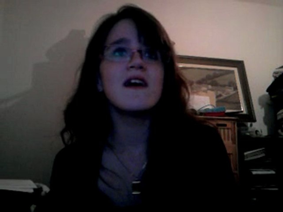 Moi qui chante "Repense à moi" D'Audrey