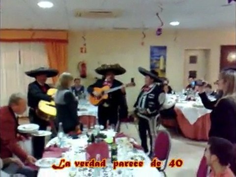 Las Mañanitas en el cumpleaños de Aracely,Mariachi Luna de M