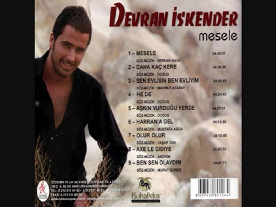 Devran Iskender - Harran A Gel Albümden 2010 (Mesele)
