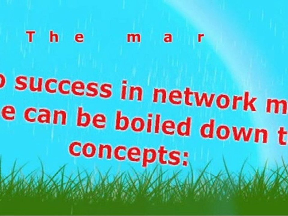 Network Marketing Online  No more passing out flyers?