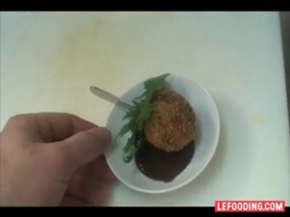Recette de croquettes de lapin au foie gras par Yariv Berreby, KGB