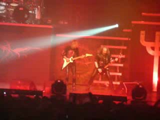 Judas priest "breaking the law" paris, mars 2009