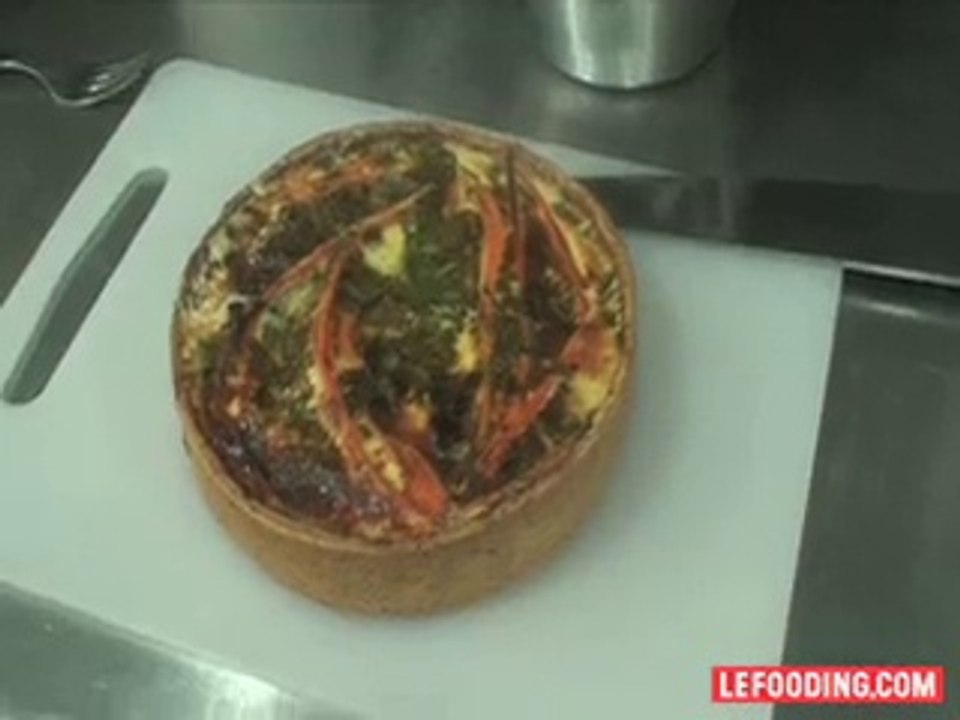 Recette de tarte carottes, citron confit par Catherine Kluger, Tartes Kluger