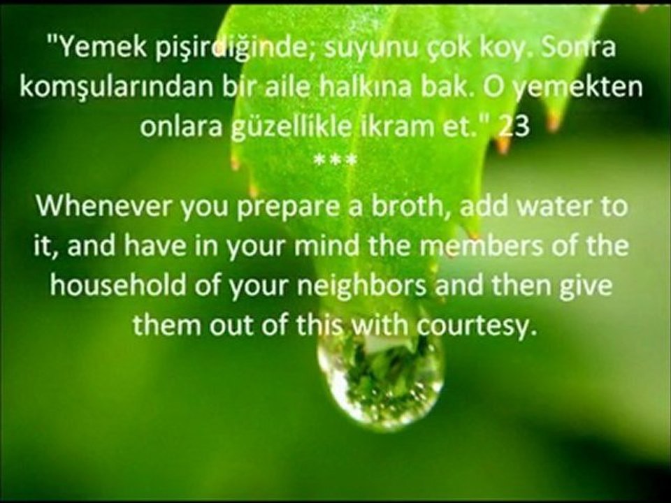 Kırk Hadis-i Şerif(Forty Hadith)