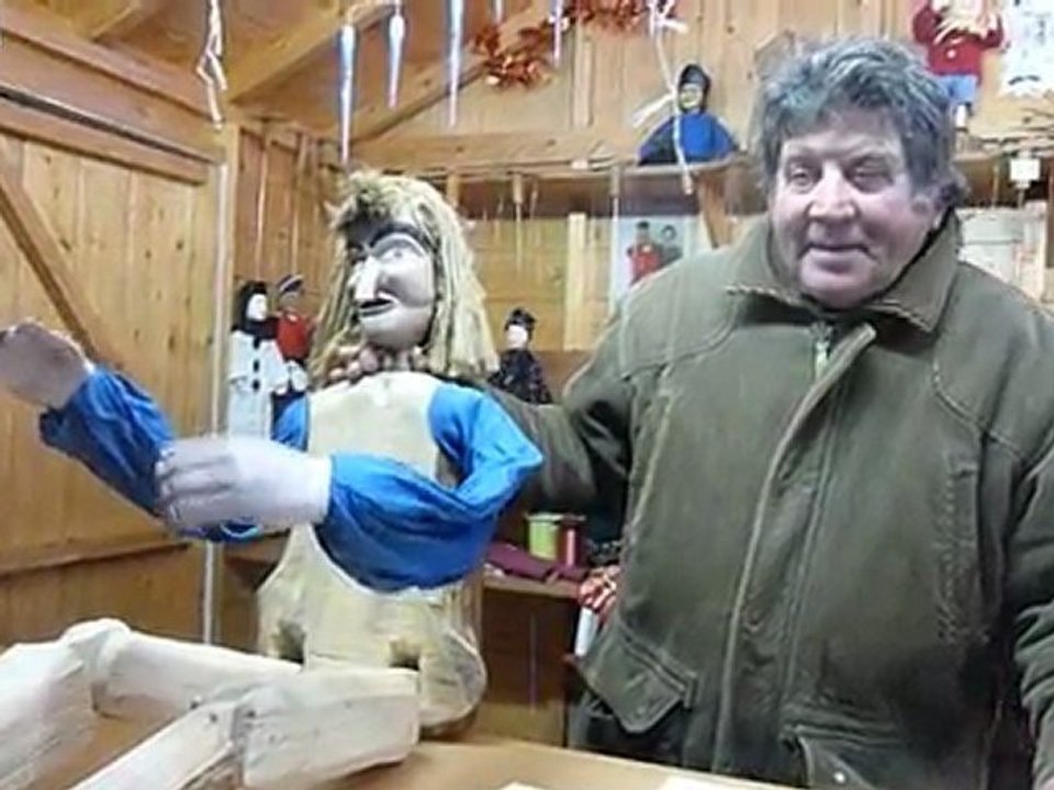 Marché de Noël d'Amiens marionnettiste