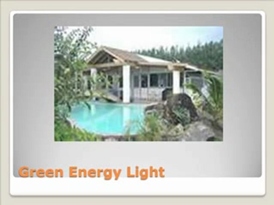 green energy light