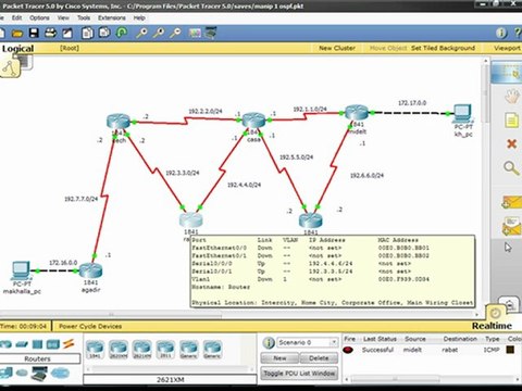 packet tracer (ospf)4/5