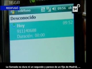 Notícies 9 21dic09 - Timo llamada perdida