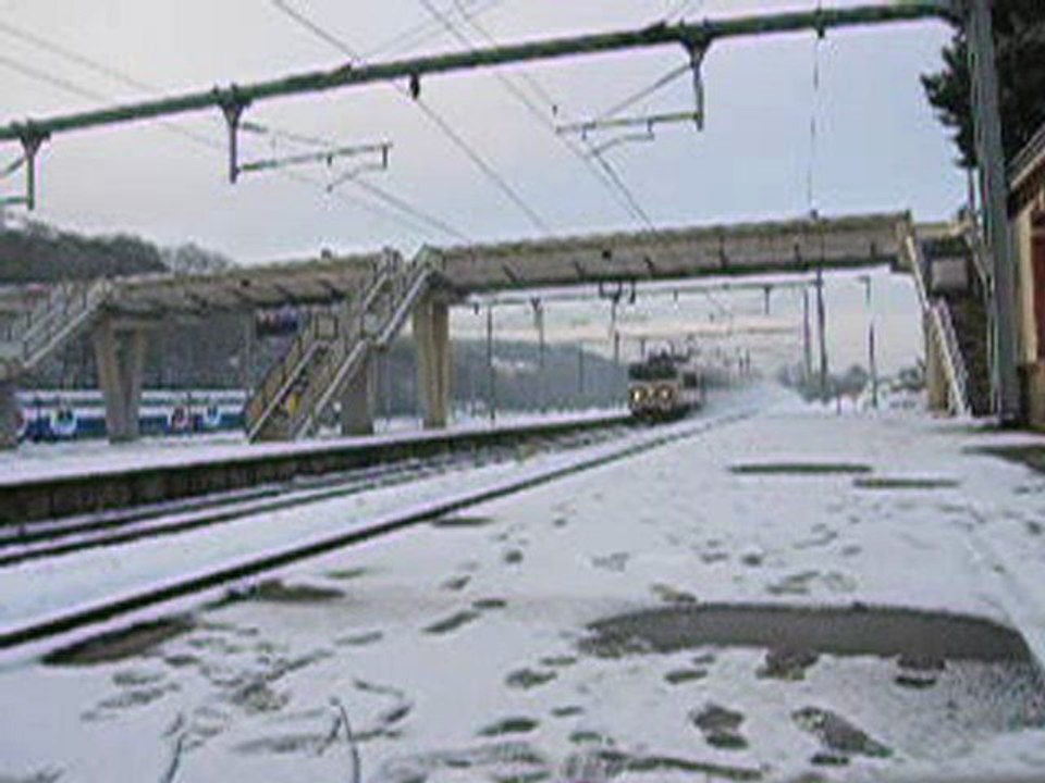 Le W 717118 dans la neige