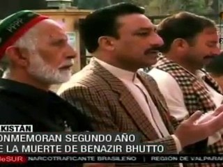 Recuerdan dos años del asesinato de Bhutto