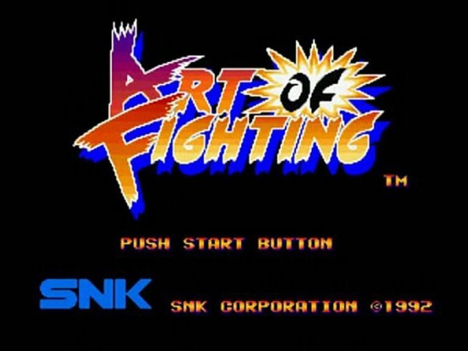 Art of Fighting [Neo Geo] videotest