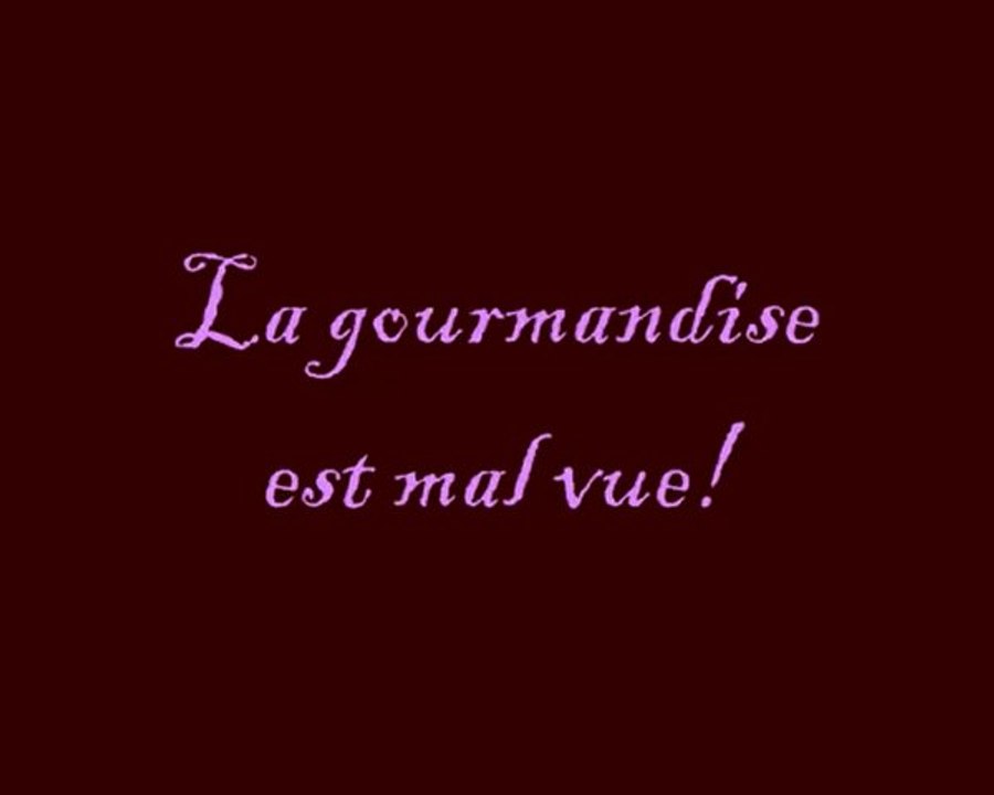 la gourmandise