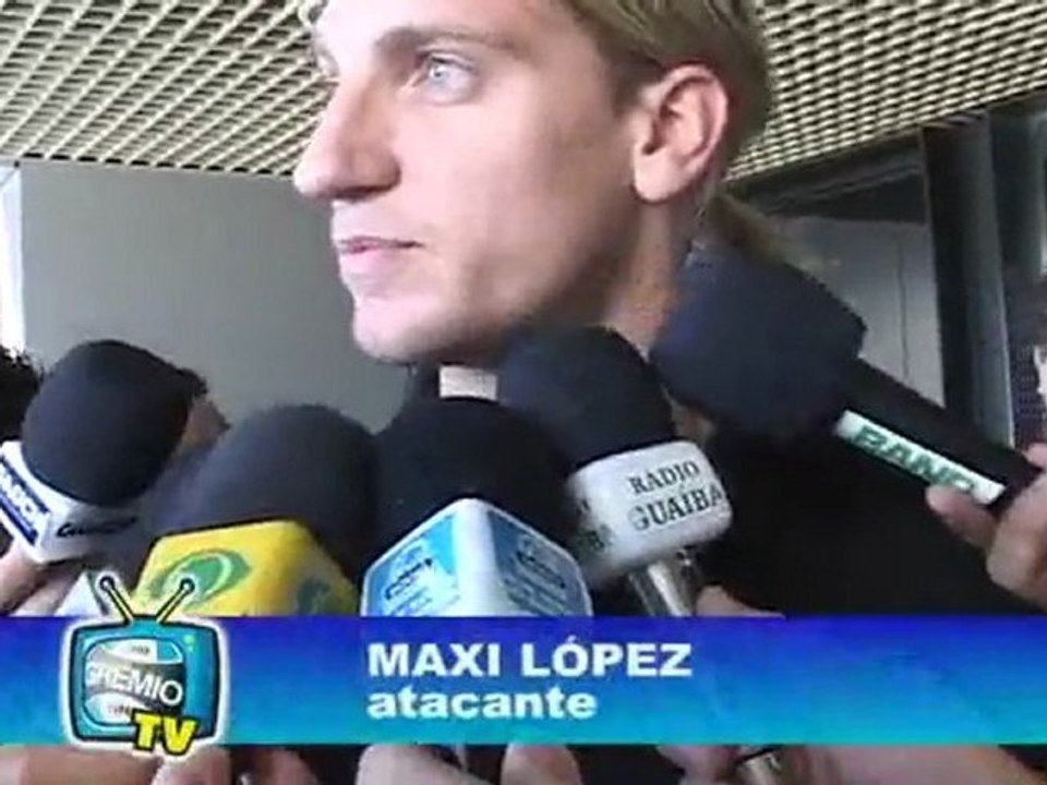 Maxi López e Luis Onofre Meira
