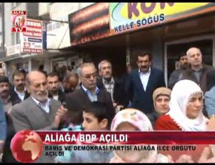 Aliağa bdp binası açıldı