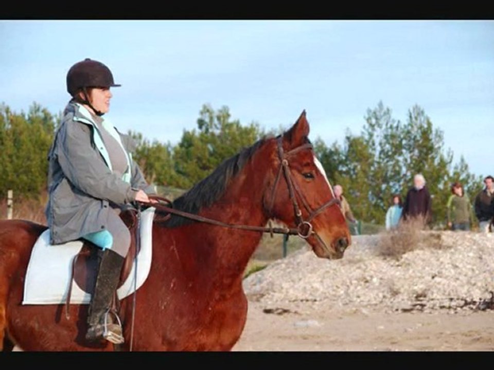 Emilie et Nonyx Plage Noël 2009