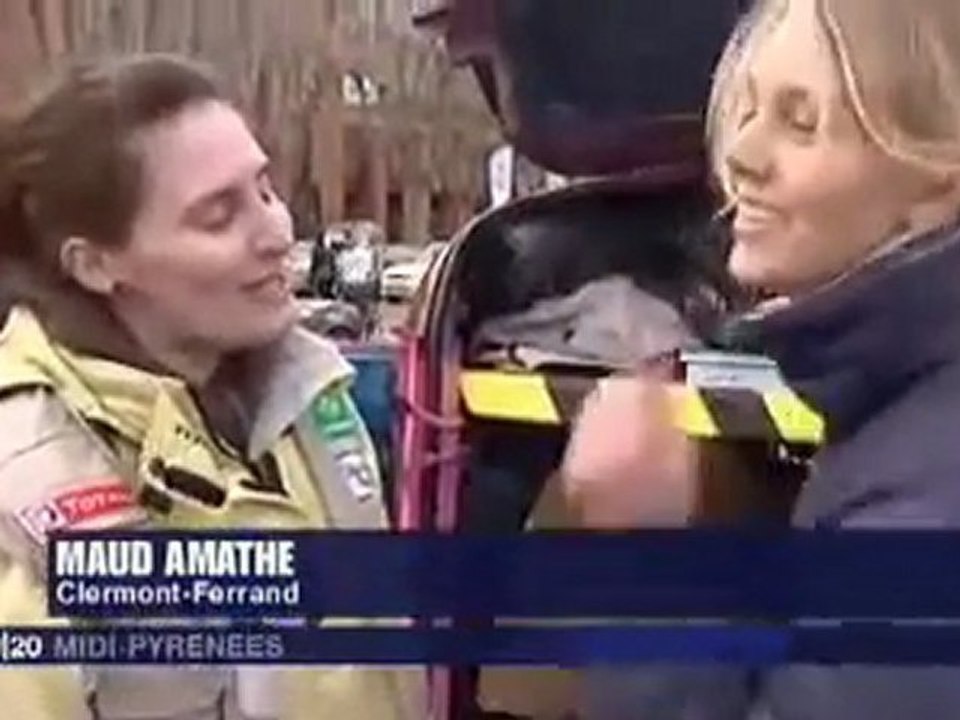 Students Challenge Maud et Marion interviewé par France 3