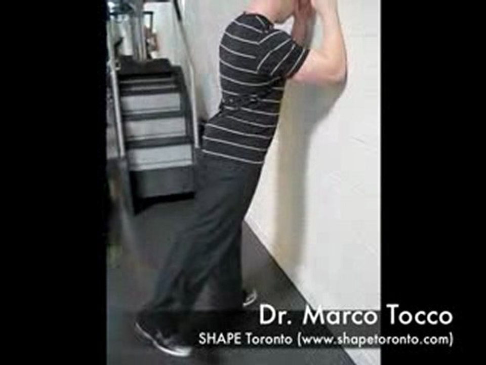 Toronto Physiotherapist Explains Standing Hip Extension Exe