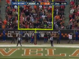 Raiders 9 @ Browns 23 12/27/09