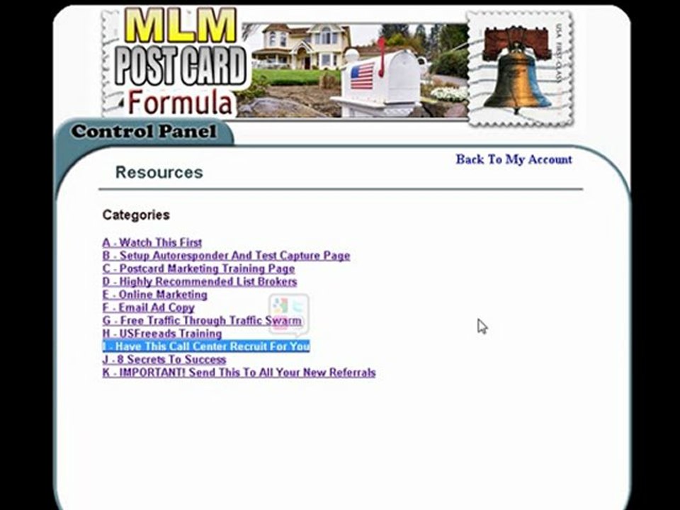 The MLM Postcard Formula.. Nothing Else Matters