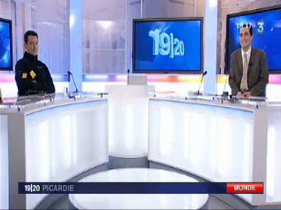 Passage JT 19/20 France3 Picardie Fredlepan du 22/12/09