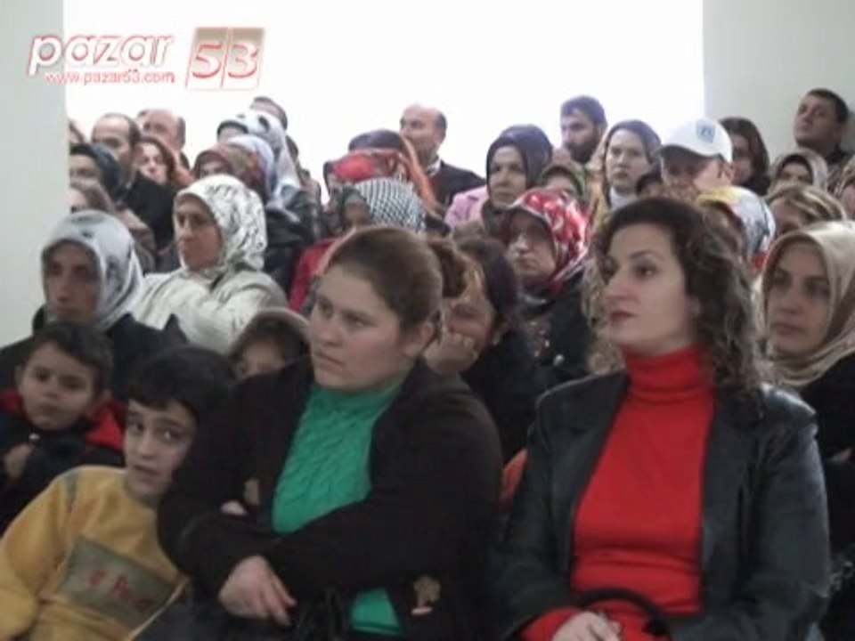 Pazar'da okulöncesi eğitim semineri