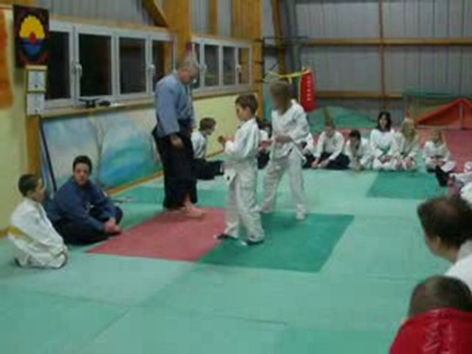 passage de grade 5éme kyu  l'aiki jutsu tadeka ryu ardresien