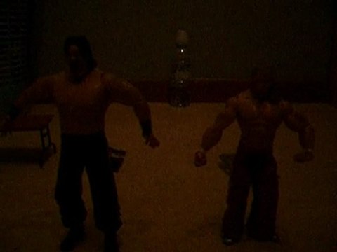 mes 3 nouvelles figurines de catch