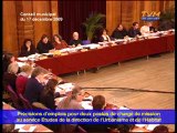 Conseil municipal 17/12/2009 - Questions 29 à 38