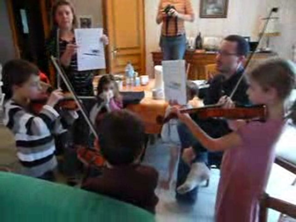 Noel 2009 Répétitions concerto 2