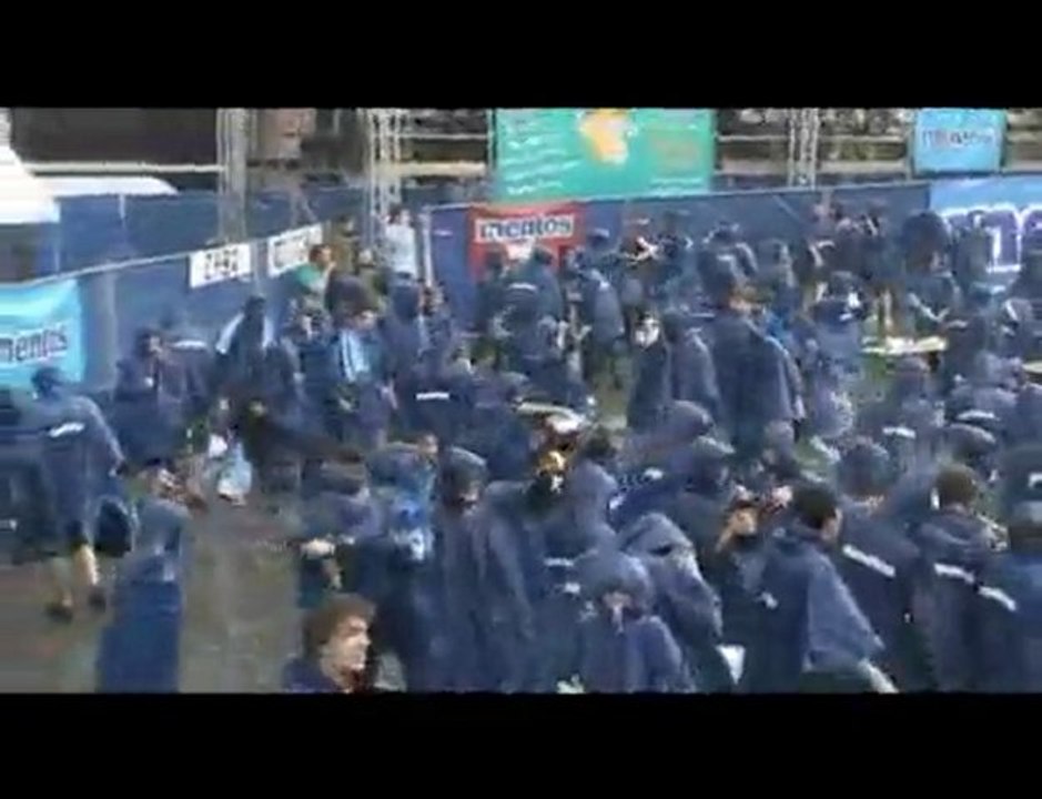 Recor mondial de Mentos + Coca