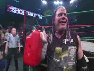 Mick Foley & Abyss vs Dr Stevie & Raven + Interview