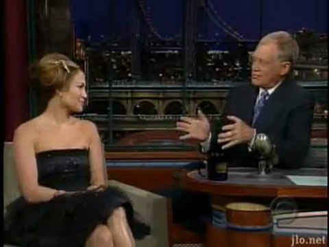 Jennifer Lopez @ Late Show with David Letterman 2005 (Pt. 1)
