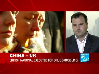 China executes British national