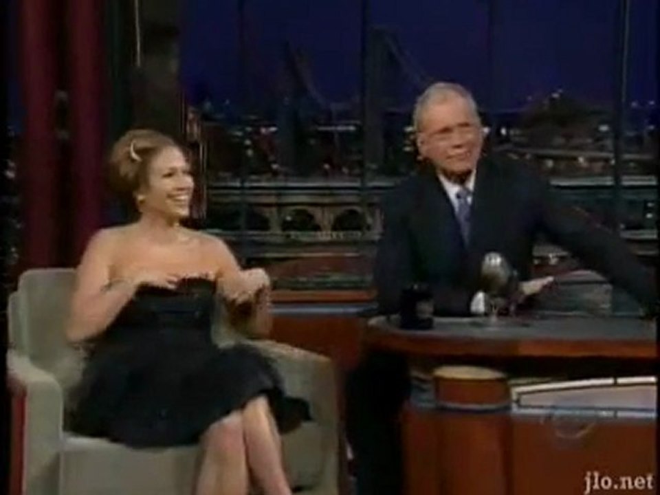 Jennifer Lopez @ Late Show with David Letterman 2005 (Pt. 3)