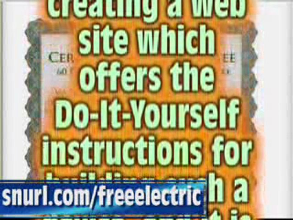 Magniwork Electric Power Generator- Windmill Electricity