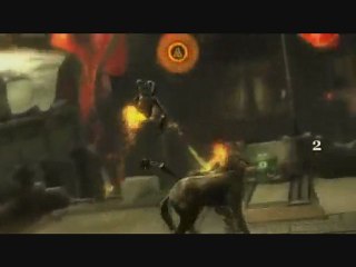 Kratos contre un Centaure (God of War 3)